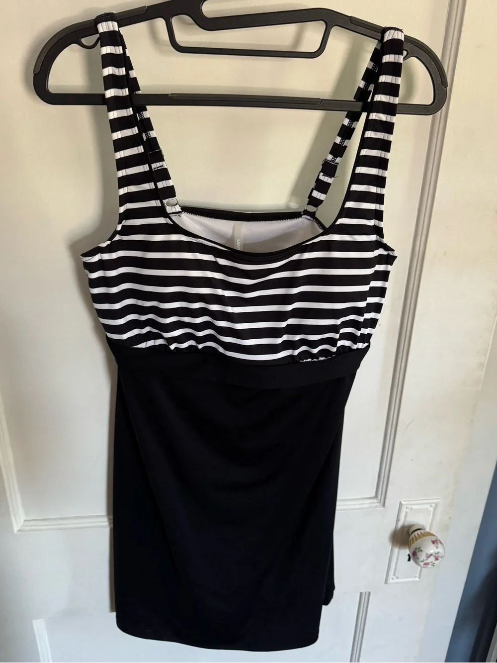 Sz 10 Lands End Swimsuit Top/Dress
